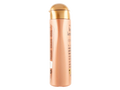 Copper-colored bottle with gold cap on a white background