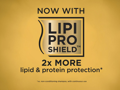 Advertisement for Lipi Pro Shield with text on a yellow background