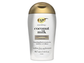 OGX Coconut Milk Conditioner bottle on a white background
