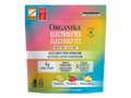 Organika Electrolytes package with colorful design on a white background