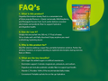 Product information card for Organika Electrolytes Variety Pack on a green background