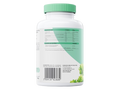 Supplement facts panel and barcode showing 90% saponin standardization for Osavi Tribulus.
