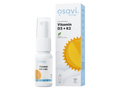 Osavi Vitamin D3 + K2 Oral Spray 25ml bottle & box, peppermint flavour.