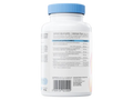 Supplement facts panel and barcode  showing vitamins B5, B6 and herbal extracts.