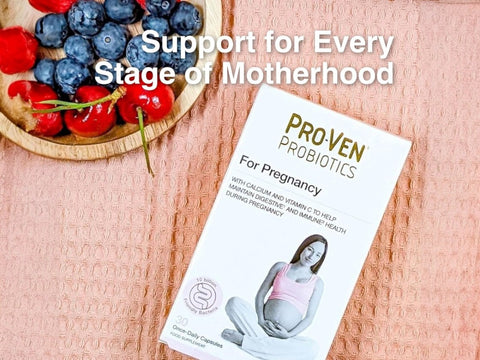 Front Image: ProVen probiotics pregnancy 10 billion capsules 30 count box front