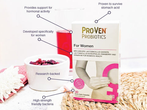 ProVen Probiotics for Women’s 17.5 Billion with Cranberry - 30 Capsules