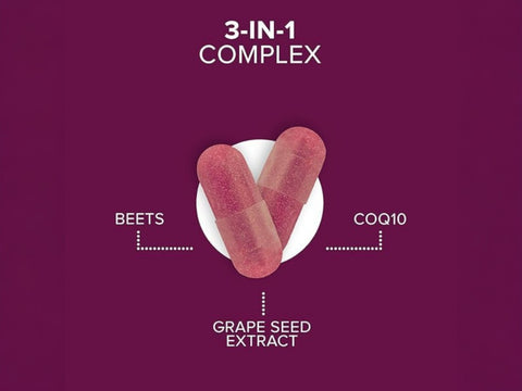 Qunol Beet Root Capsules 60 count supplement 