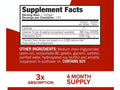 Qunol CoQ10 100 mg supplement facts and ingredients label
