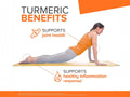 Qunol Turmeric Curcumin Complex 1000 mg 120 capsules joint and antioxidant support benefits graphic