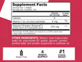 Qunol Mega Ubiquinol 100 mg supplement facts and ingredients label
