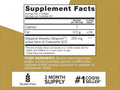 Qunol Ubiquinol 200 mg 60 count supplement facts and ingredients label