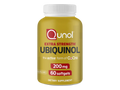 Qunol Ubiquinol 200 mg Softgels Active Form CoQ10 60 count front view bottle packaging
