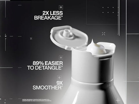 Redken Acidic Bonding Concentrate Conditioner bottle, formulation.