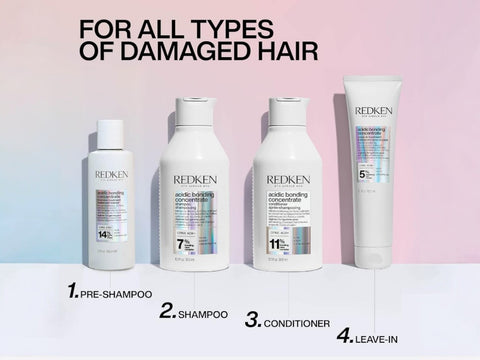 Redken Acidic Bonding Concentrate Conditioner bottle, 300ml,formulation routine.