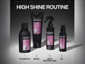 Redken Acidic Color Gloss 1-Minute Mask routine.