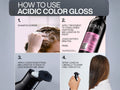 Redken Acidic Gentle Color Gloss how to use.