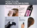 Redken Acidic Gentle Color Gloss how to use.
