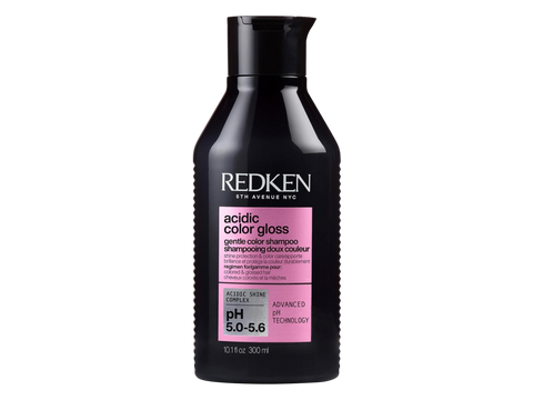 Redken Acidic Color Gloss Shampoo 300ml bottle on white background.
