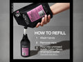 Redken Acidic Color Gloss Shampoo 500ml how to Refill Pouch on white background.