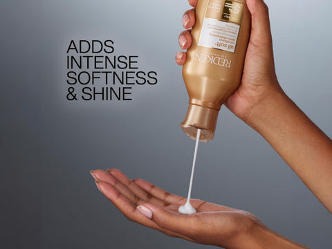 Redken All Soft Conditioner bottle with Argan Oil, 1000ml, formulation.