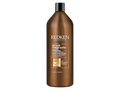Redken All Soft Mega Curls Shampoo bottle, sulfate-free, 1000ml on white background.