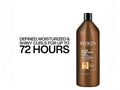 Redken All Soft Mega Curls Shampoo bottle, sulfate-free, 1000ml on white background.