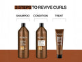 Redken All Soft Mega Curls Shampoo bottle, sulfate-free, treatment.