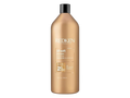Redken All Soft Shampoo bottle with Argan Oil, 1000ml, on clean background.
