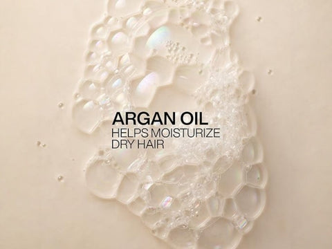 Redken All Soft Shampoo bottle with Argan Oil, 300ml argan oil formulation.