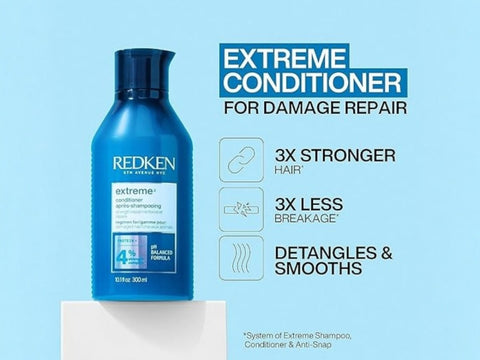 Redken Extreme Conditioner bottle, protein formula, 300ml formulation.