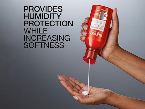Redken Frizz Dismiss Conditioner bottle, 1000ml, formulation.