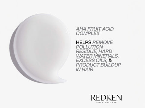 Redken Detox Hair Cleansing Cream Clarifying Shampoo formulation.