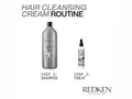 Redken Detox Hair Cleansing Cream Clarifying Shampoo bottle, 1000ml routine.
