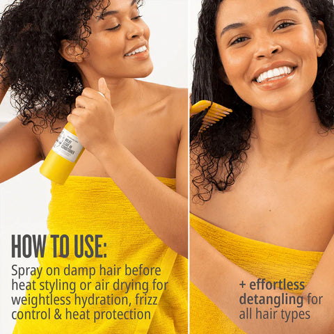How to Use: Sol de Janeiro Brazilian Joia leave in conditioner application spray bottle Cheirosa 62 fragrance 210ml