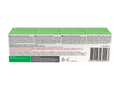 Product packaging with a green label and barcode on a white background