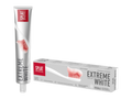 Splat Extreme White toothpaste tube and packaging on a white background