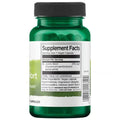 Swanson St. John's Wort Herb 375mg 60 Vegan Capsules Pack of 2 Supplement facts label for St. John's Wort botanical showing ingredient source.