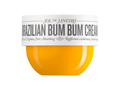 Jar of Sol de Janeiro Brazilian Bum Bum Cream on a white background