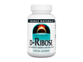 Bottle of Source Naturals D-Ribose supplement on a white background