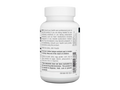 White pill bottle with label on a white background