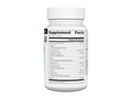 Supplement bottle with label on a white background