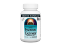 Bottle of Source Naturals Essential Enzymes supplement on a white background