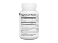 Supplement bottle with label on a white background