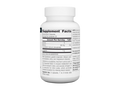Supplement bottle with label on a white background