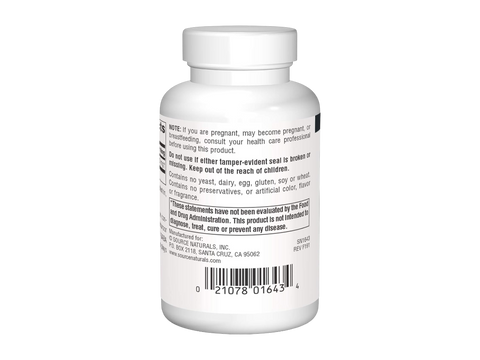 White pill bottle with label on a white background