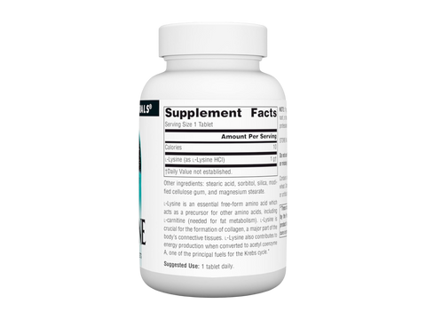 Supplement bottle with 'Supplement Facts' label on a white background