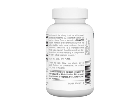 White supplement bottle with label on a white background