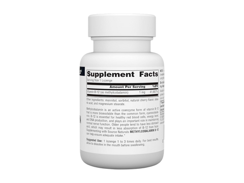 Supplement bottle with 'Supplement Facts' label on a white background