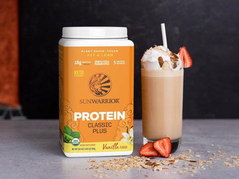 Sunwarrior Classic Plant Protein, Organic Vanilla