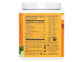Back of Sunwarrior unflavoured protein powder showing organic certification.